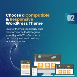 Step 2 Choose wordpress theme and Ecommerce Plugin