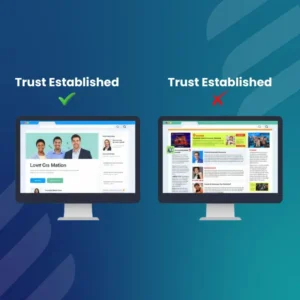 High-impact visual for first impressions in modern Website Design and user experience.