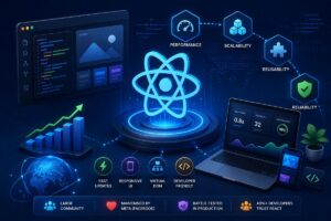The ReasinWhy React.js Excels in Performance and Scalability for ReactJS Web Application Development Services