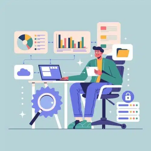Strategic digital transformation services to modernize business operations and tech.