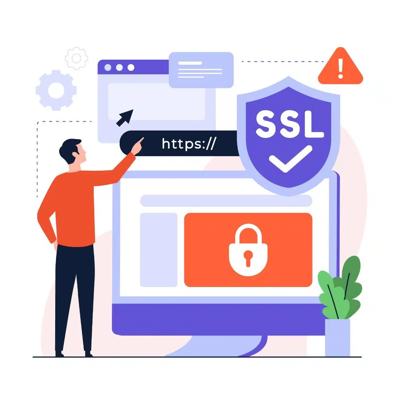 Secure SSL certificate installation to protect user data and enhance website trust.