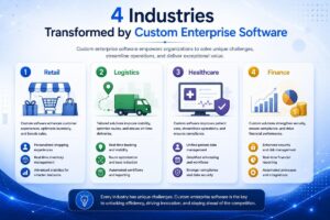 Industries gaining benefits with Custom Software