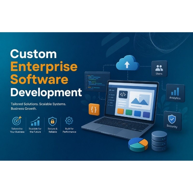 A process of Custom Enterprise Software Development