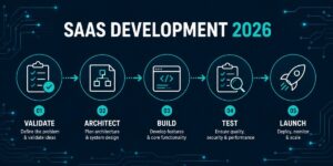 step by step process of SaaS development