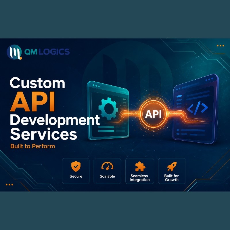 Custom API development services connecting two software systems